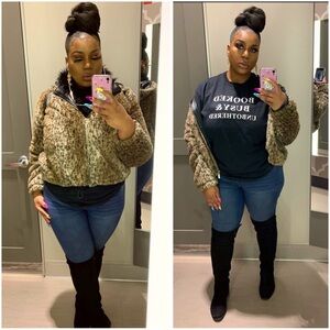 Only Time Will Tell Jacket - Brown - Sz 2X